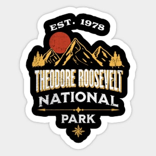 Theodore Roosevelt National Park Sticker